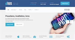 Desktop Screenshot of iphone-srbija.com